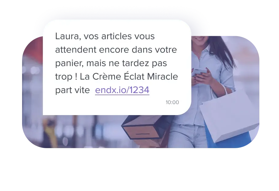 Exemple de SMS marketing