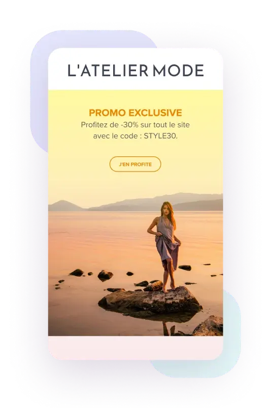 Exemple email de promotion