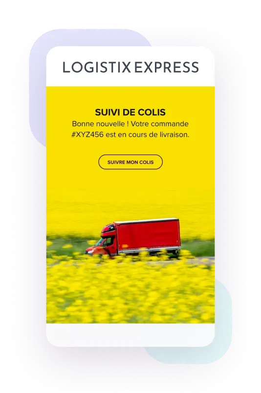 Ic&ocirc;ne email notification de livraison