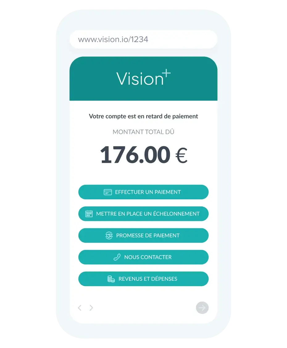 Exemple de parcours client mobile