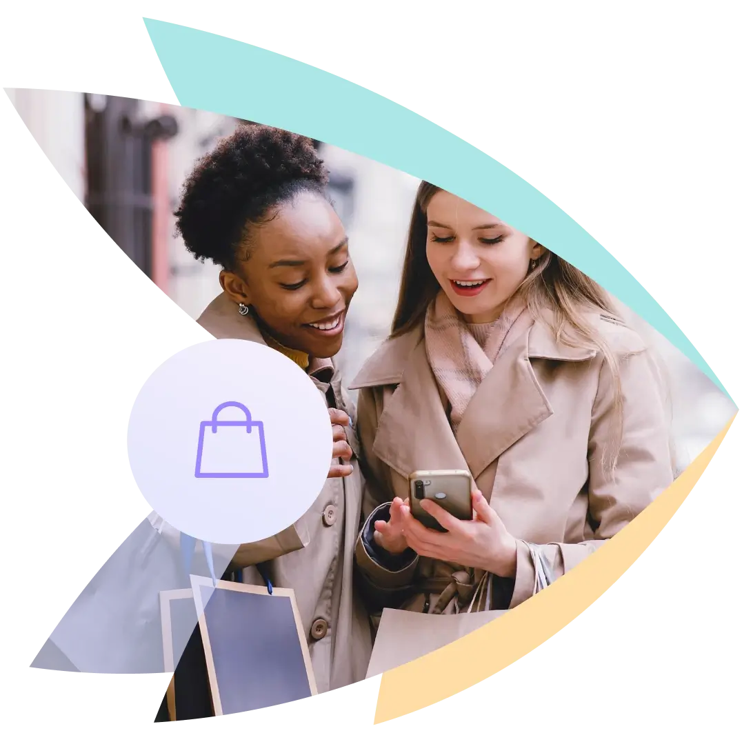 Personnes recevant un message de leur boutique pr&eacute;f&eacute;r&eacute;e