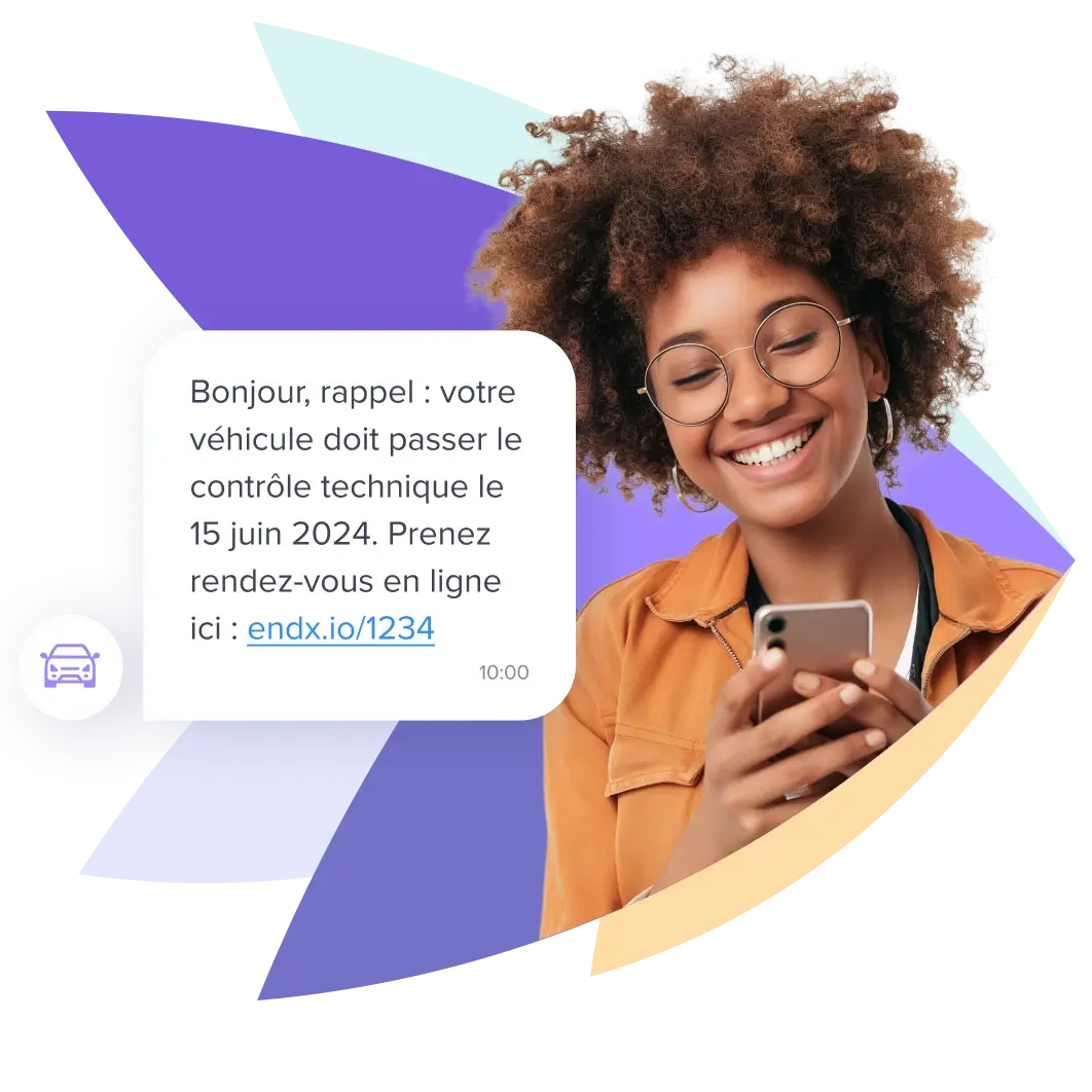 exemple de messaphe SMS et API