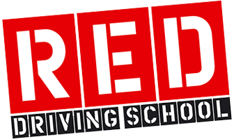 red driving school logo