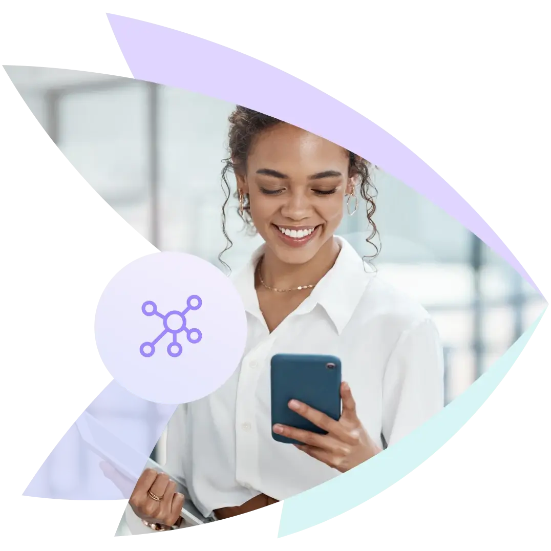 Personne recevant des communications multicanales